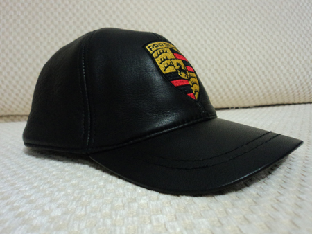 Porsche Leather Black Baseball Hat Cap [BUY 1 GET 1 FREE]
